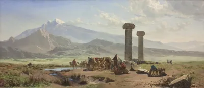 The Lydian Plain Near Sardis Asia Minor Turkey