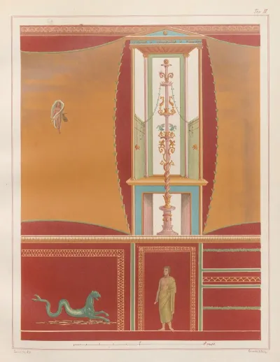 The Most Beautiful Walls In Pompeii Pl 03