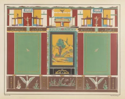 The Most Beautiful Walls In Pompeii Pl 16
