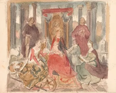 The Mystical Marriage Of Saint Catherine 10