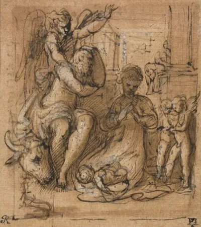 The Nativity With The Dream Of Joseph