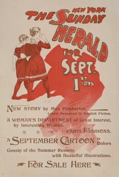 The New York Sunday Herald For Sept 1st 1895