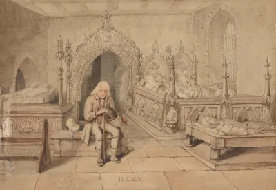 The Old Curiosity Shop The Old Man In The Church