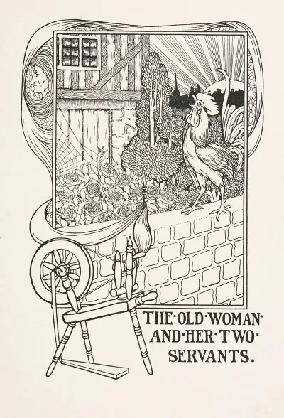 The Old Woman And Her Two Servants