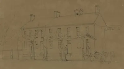 The Owens House Wash D 1865 Assassination Of Lincoln