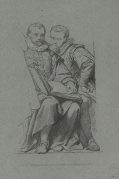 The Painters Gillis Mostaert I And Hieronymus Francken I
