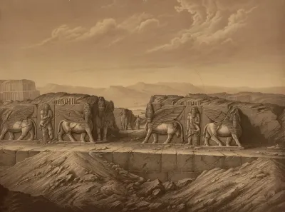 The Palace Of Sargon Ii Khorsabad