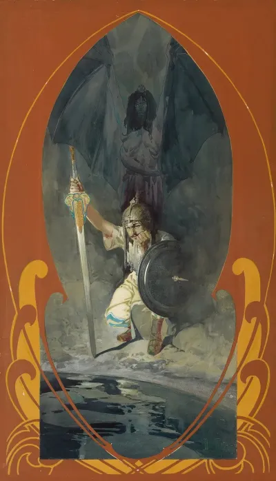 The Pensive Knight