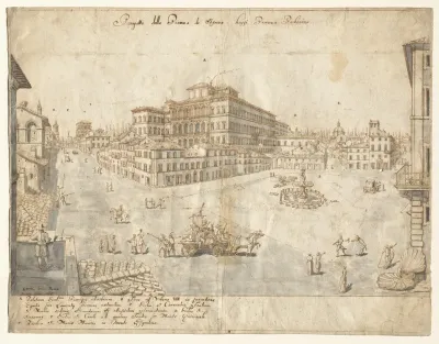 The Piazza Barberini