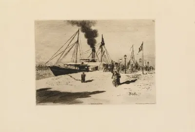 The Pier At Trouville