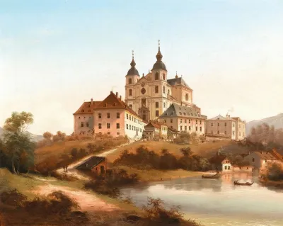 The Pilgrimage Church Of Sonntagberg Lower Austria