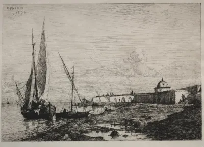 The Port At San Remo