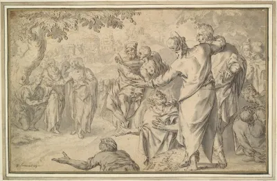 The Preaching Of St John The Baptist