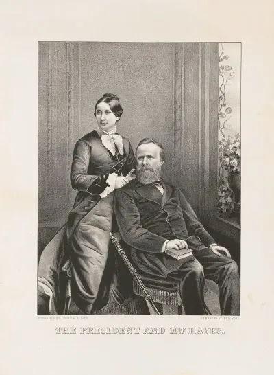 The President And Mrs Hayes