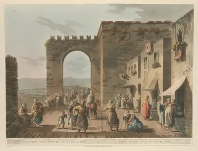 The Principal Street In Bethlehem
