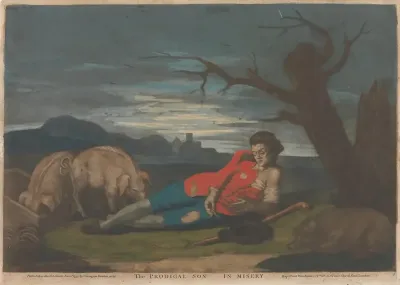The Prodigal Son In Misery
