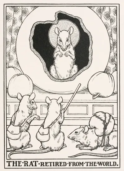 The Rat Retired From The World