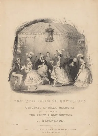 The Real Chinese Quadrilles From Original Chinese Melodies