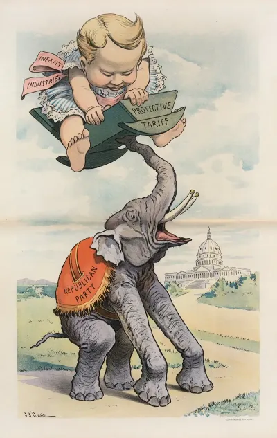The Republican Elephant And His Growing Burden