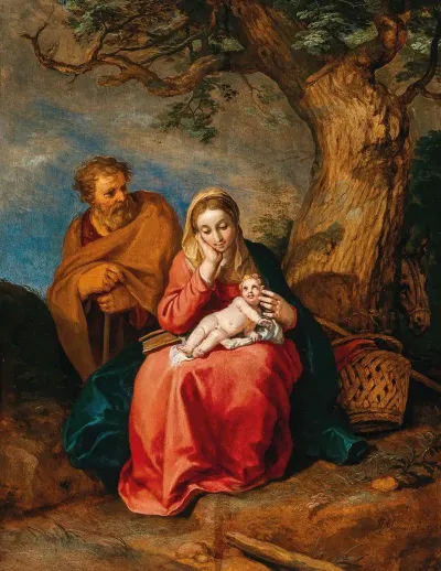 The Rest On The Flight Into Egypt 26