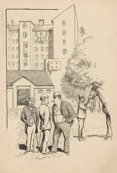 The Riding Horse That Did Not Pull The Carriage