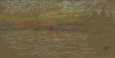 The Riva Sunset Red And Gold