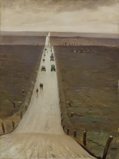 The Road From Arras To Bapaume