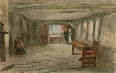The Room In Which Shakespeare Was Born