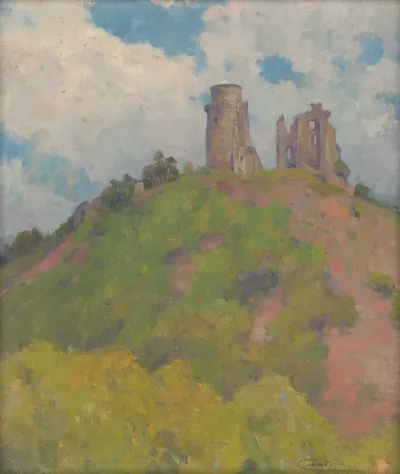 The Ruins Of Slane Castle