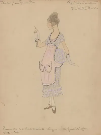 The School Mistress Mrs Pauline Hall