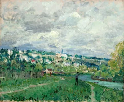 The Seine Near St Cloud
