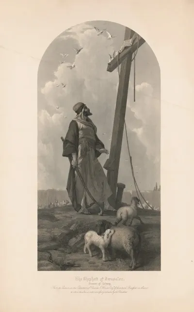 The Shepherd Of Jerusalem Summit Of Calvary