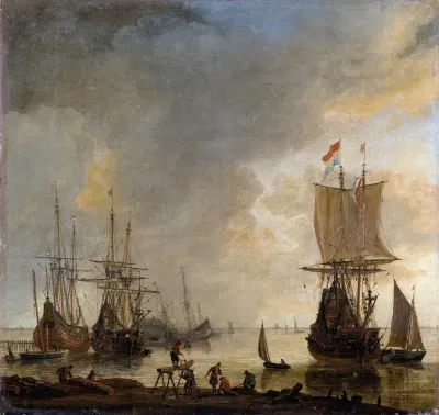 The Ship Yard In Amsterdam
