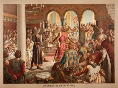 The Singers Contest At Wartburg Castle