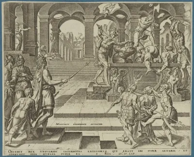 The Slaughter Of The Priests Of Samaria