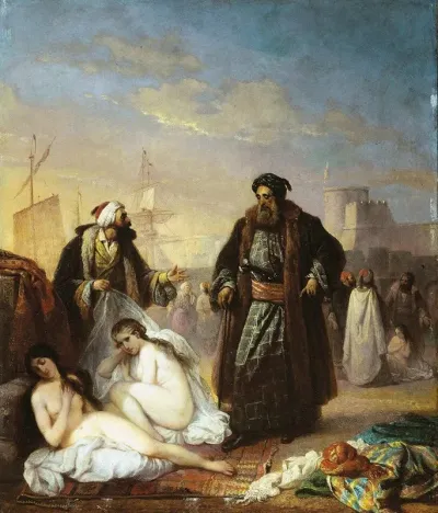 The Slave Merchant In Turkey