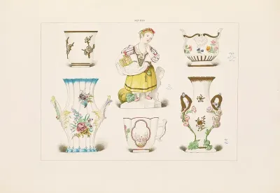 The Soft Porcelain Of Sevres Pl 12