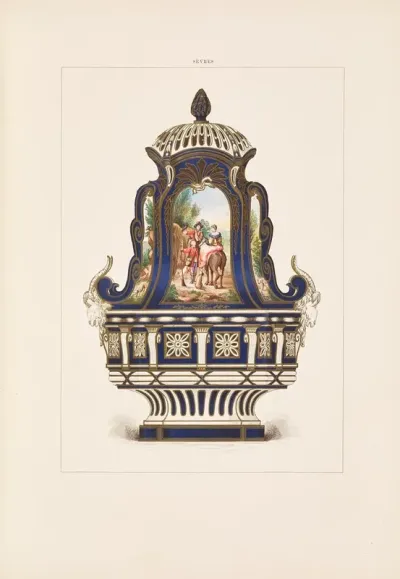 The Soft Porcelain Of Sevres Pl 29