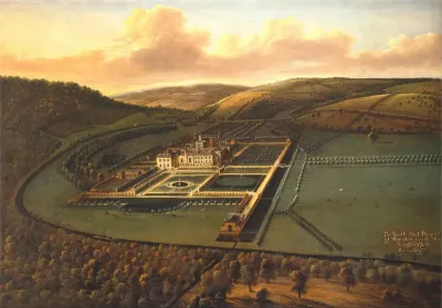 The Southeast Prospect Of Hampton Court Herefordshire