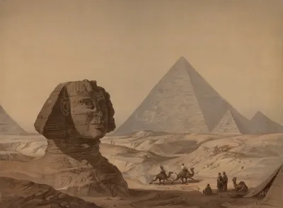 The Sphinx And The Pyramids Of Giza