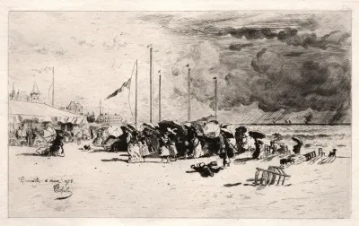 The Squall At Trouville