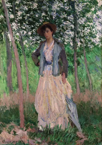 The Stroller Suzanne Hoschede Later Mrs Theodore Earl Butler 1868 1899