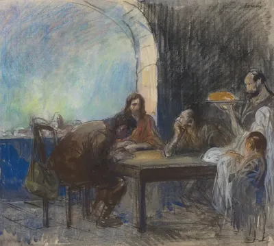 The Supper At Emmaus Possibly