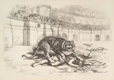 The Tammany Tiger Loose What Are You Going To Do About It