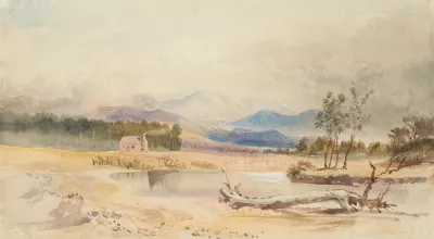 The Tararua Mountains And The Waipoua River