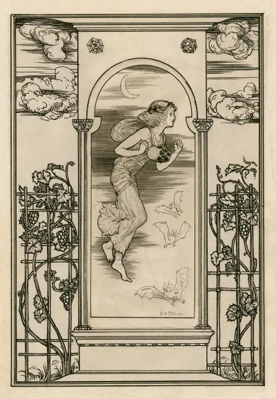 The Tempest Ariel Flying With Bats