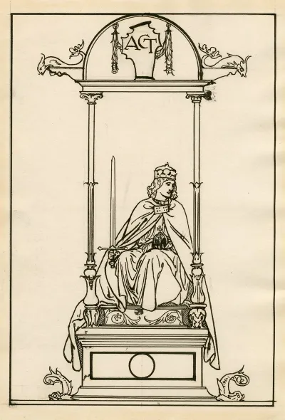 The Tempest Design For Left Hand Page Of A Two Page Opening To Act 5