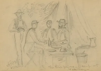 The Three Princes Camp At Yorktown