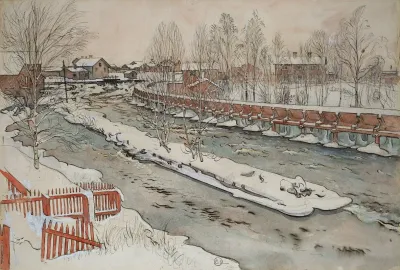 The Timber Chute Winterscene