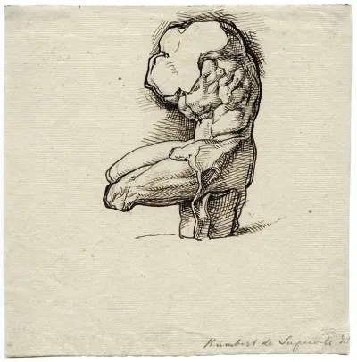 The Torso Belvedere Seen From Aside